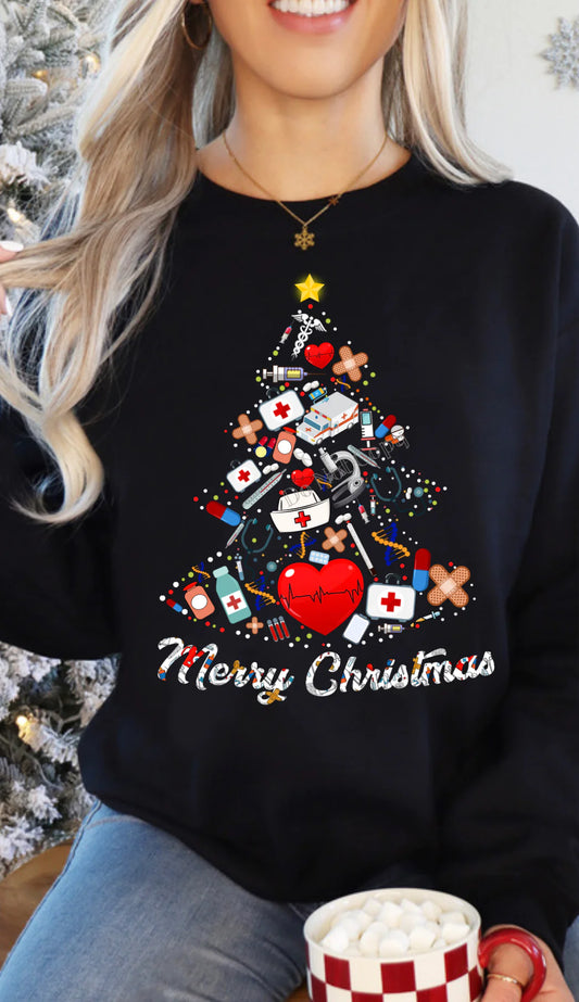 It's all the Nurse Things Christmas Tree