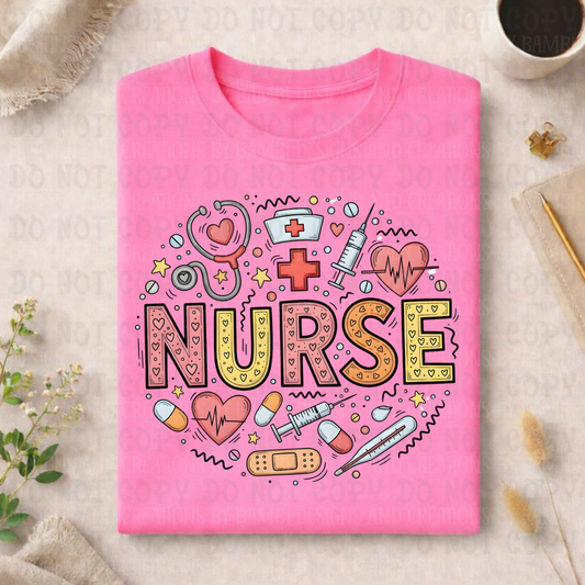 Nurse in Multi Colors with Essentials
