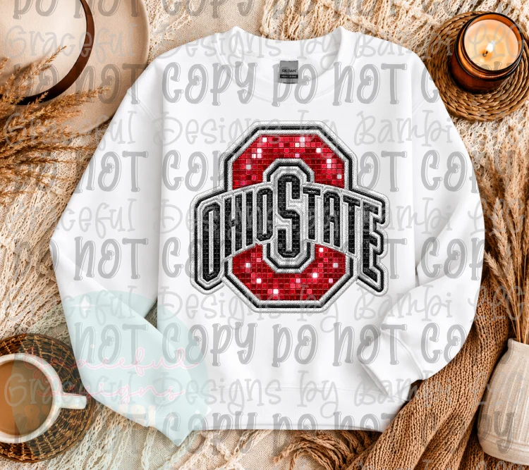 Faux Mosaic Logo Football Collections