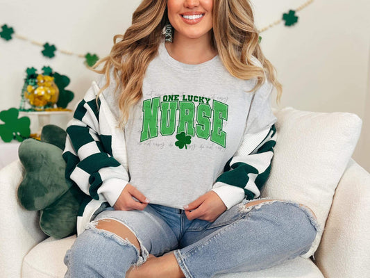 Varsity Lettering One Lucky Occupation Collection