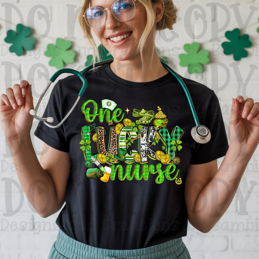 One Lucky Nurse Green