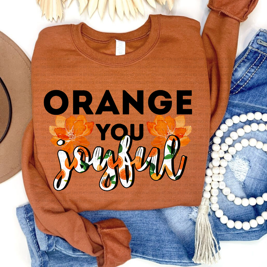 Orange You Joyful