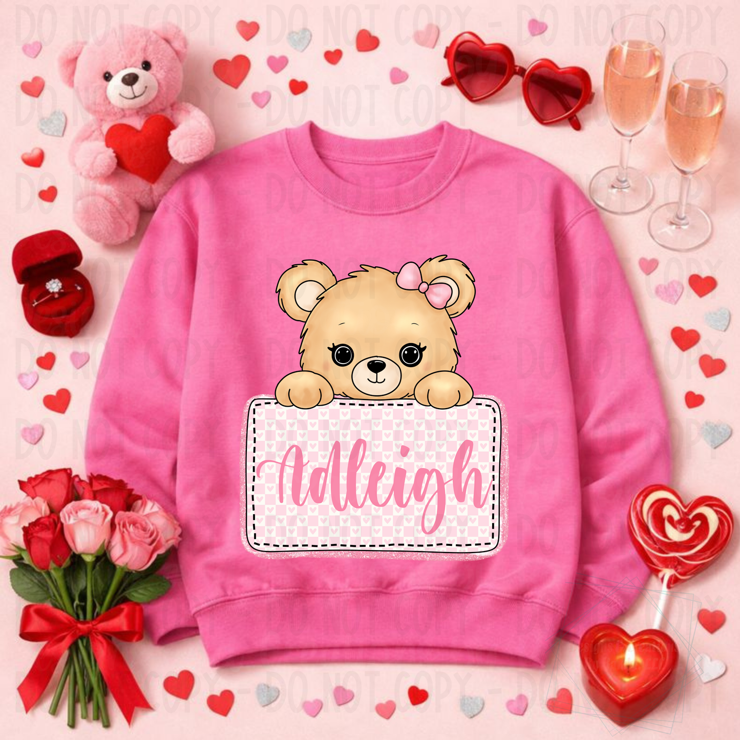 Personalized Valentine Bear Collection