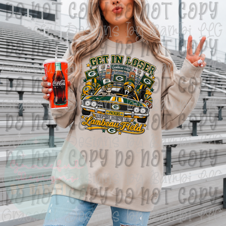 Faux Embroidery Get in Loser Collection