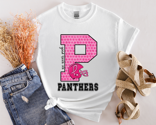 P is for Westwood Panthers and Breast Cancer