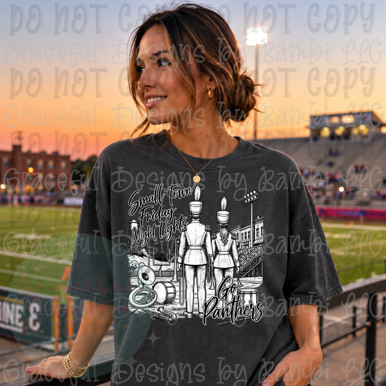 Halftone Friday Night Lights Local School Collection