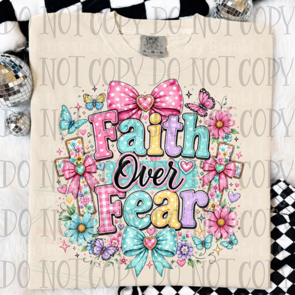 Pastel Faith over Fear