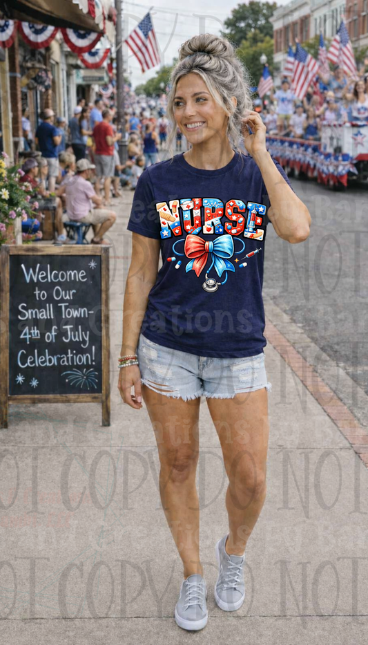 Patriotic Nurse and Essentials