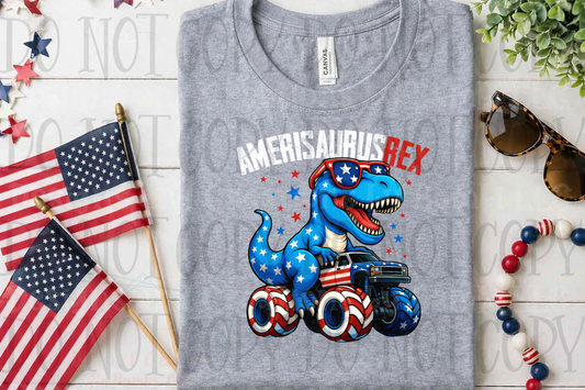 Patriotic T-rex