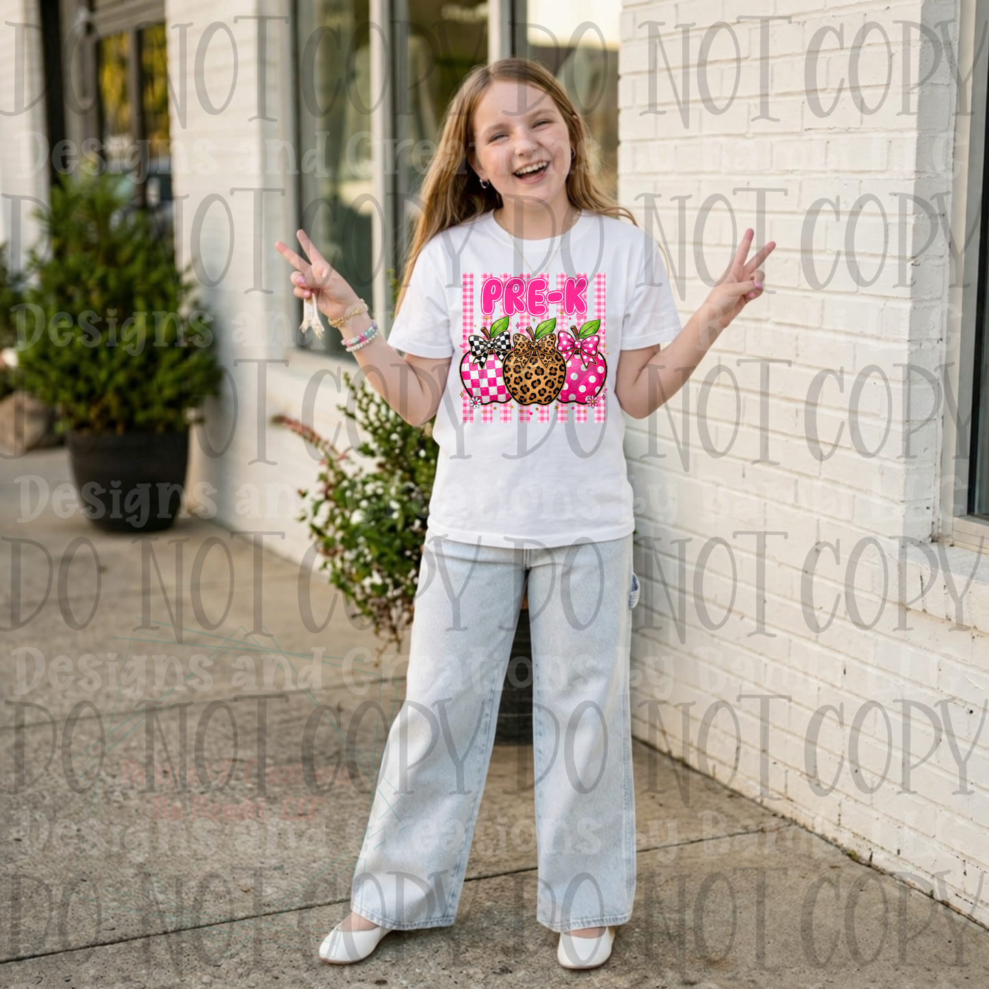 Trio of Apple Bright Pink School Grade Collection