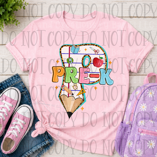 Back To School Pencil Grade Collection