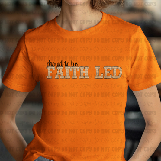 Proud to be Faith Led