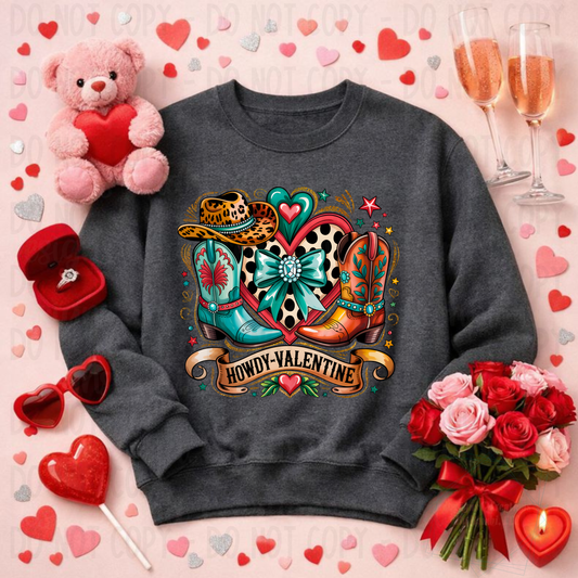 Rustic Western Howdy Valentine