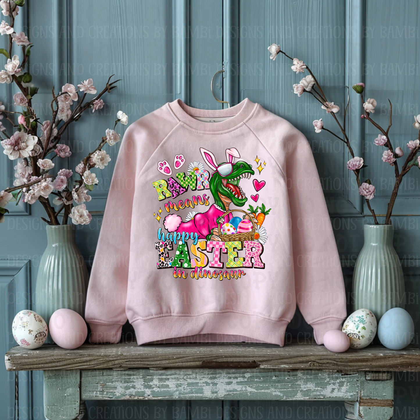 Rawr Means Happy Easter