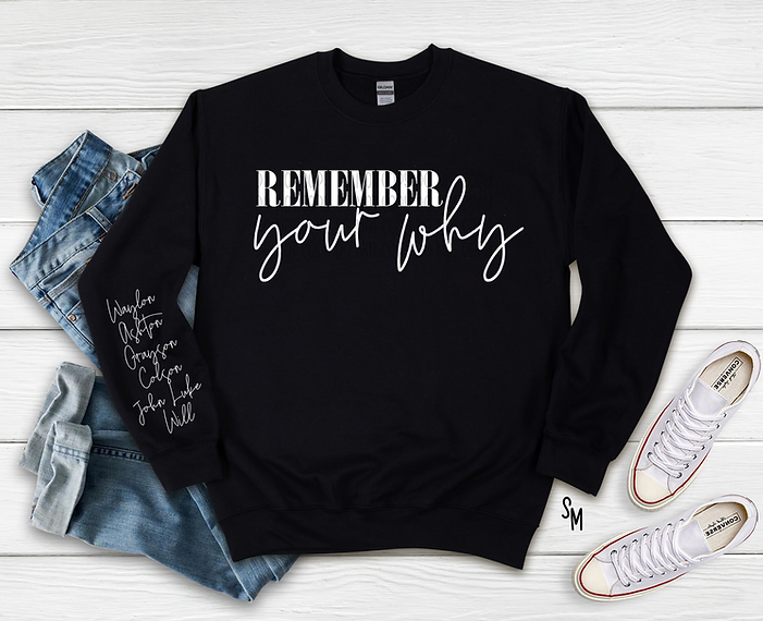 Remember Your Why with Personlized Names