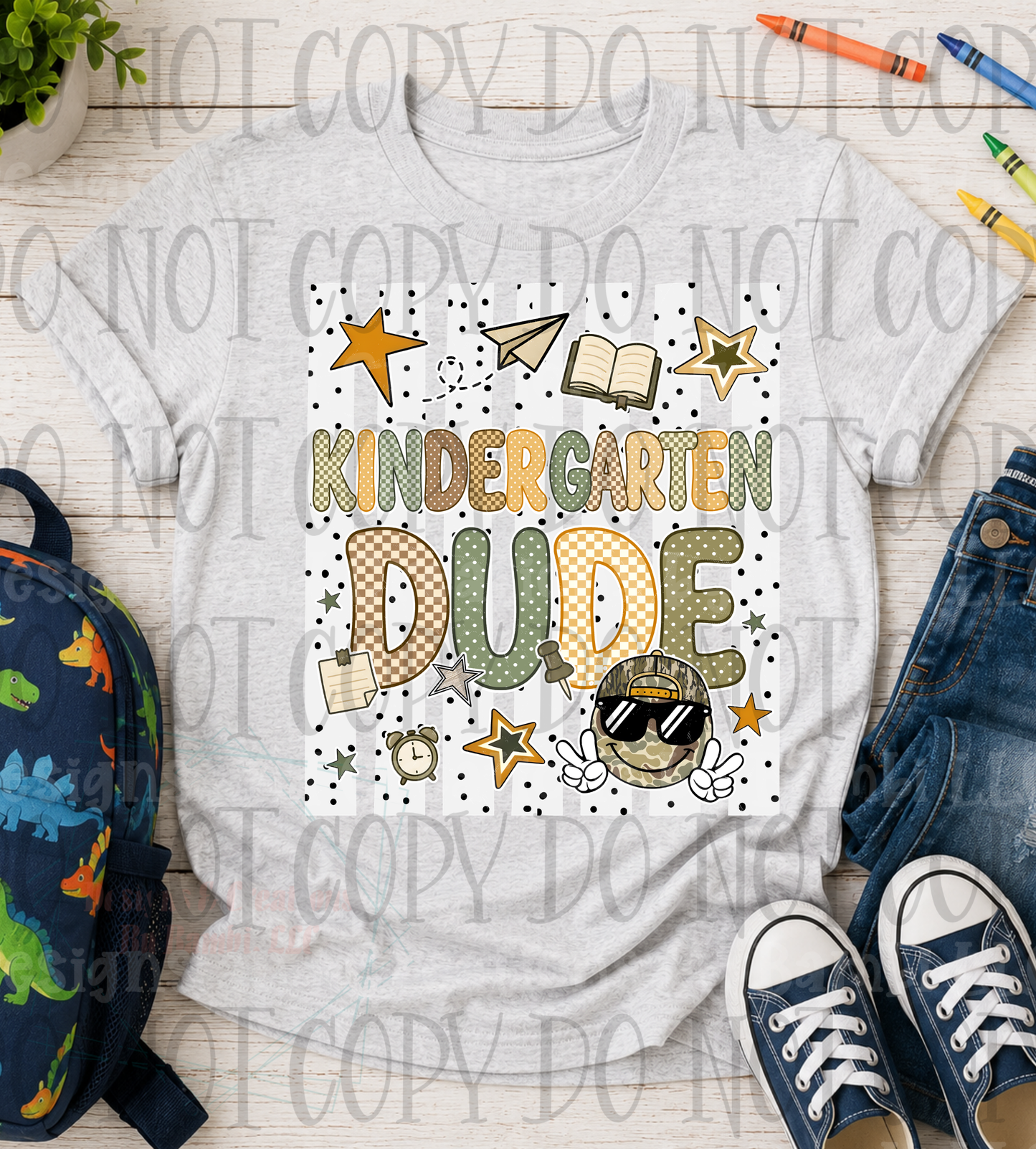 Retro Stripes and Multi Font School Grade Collection