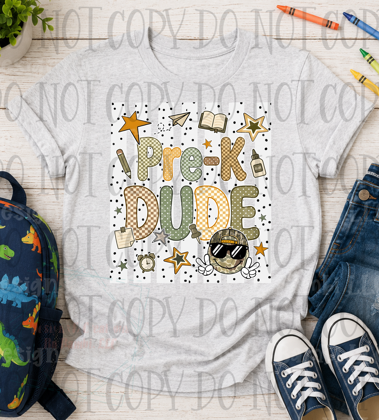Retro Stripes and Multi Font School Grade Collection