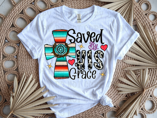 Saved By His Grace Serape
