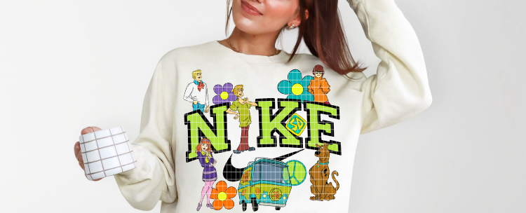 Disney Characters Swoosh Collection
