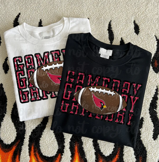 Faux Embroidery/Sequin Game Day Stacked Collection