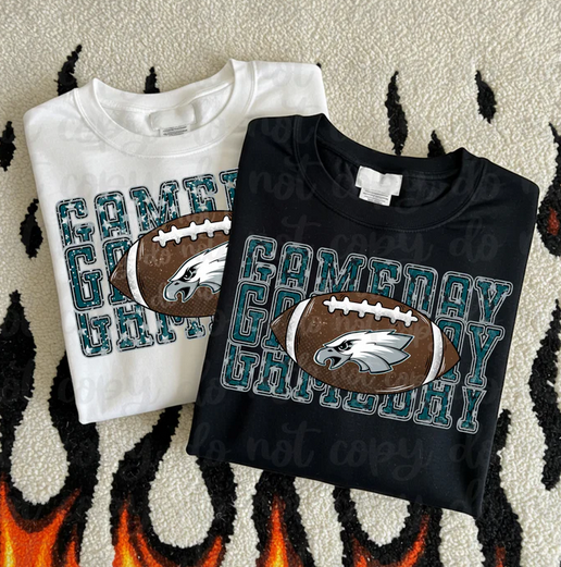 Faux Embroidery/Sequin Game Day Stacked Collection