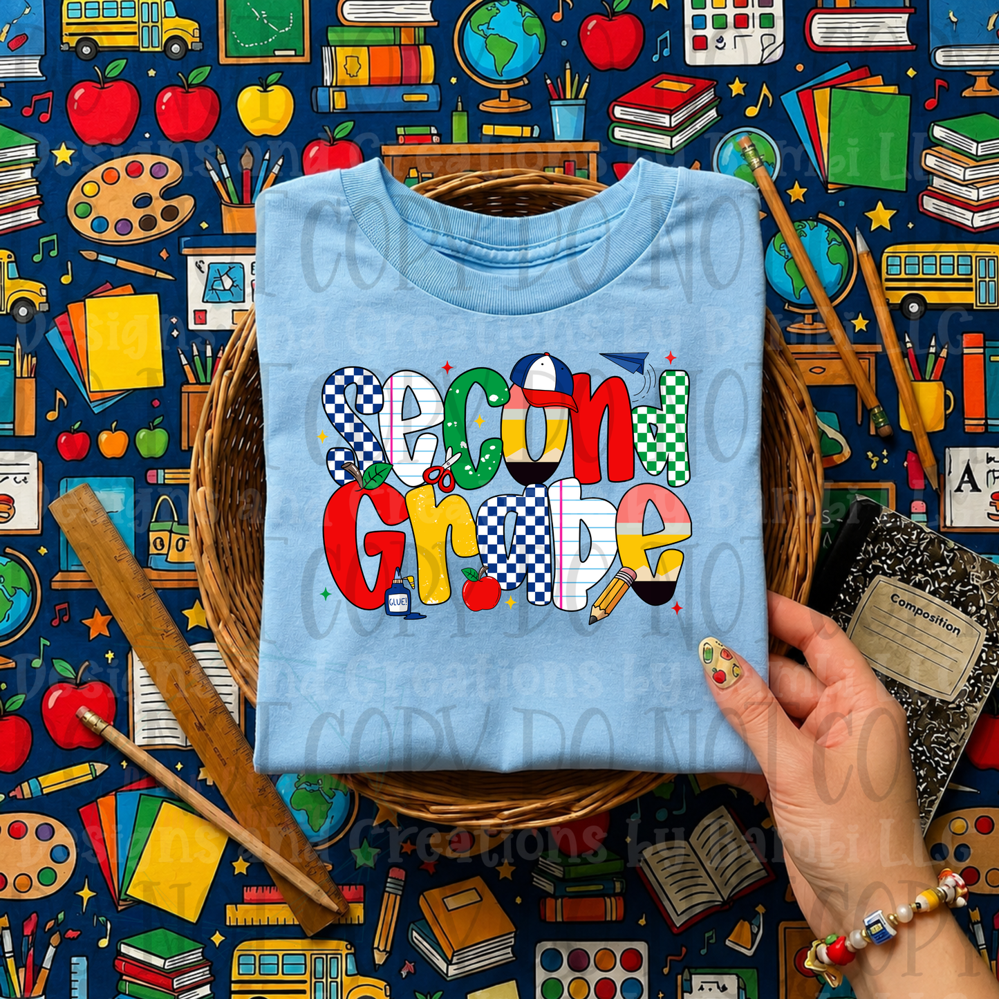 Back to School Grade Multi Pattern Collection