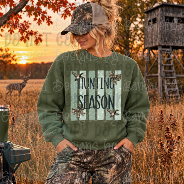 Shades of Green Duck Hunting Season