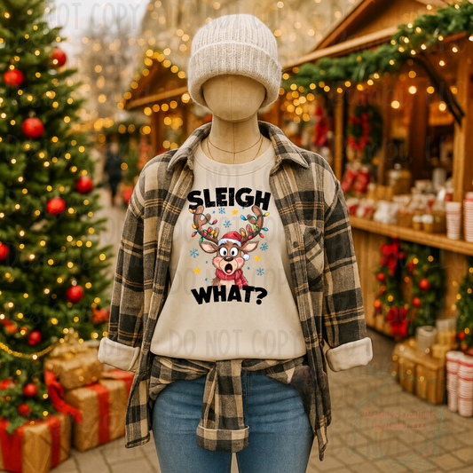 Sleigh What Reindeer