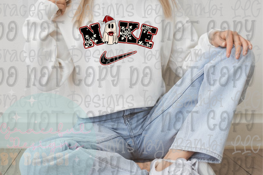 Snowflake and Ghost Nike Swoosh