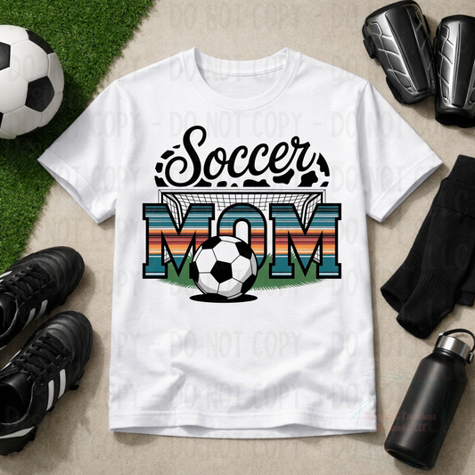 Soccer Mom with Serape
