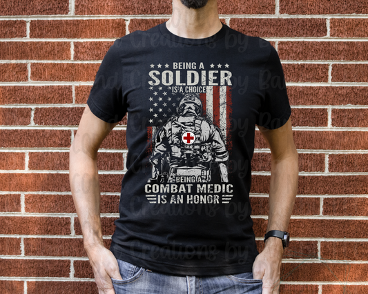 Soldier and Combat Medic