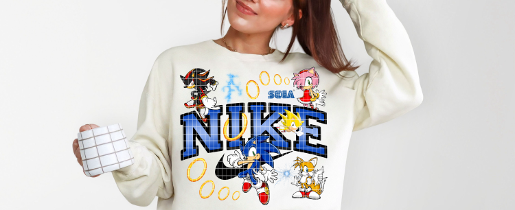 Disney Characters Swoosh Collection