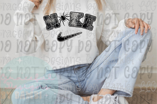 Spider Web Spider Nike Swoosh