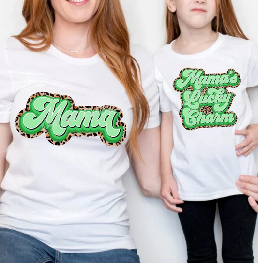 St. Patricks Mama/Mama's Lucky Charm with Leopard Collection