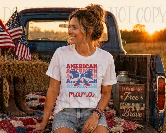 Stacked American Mama