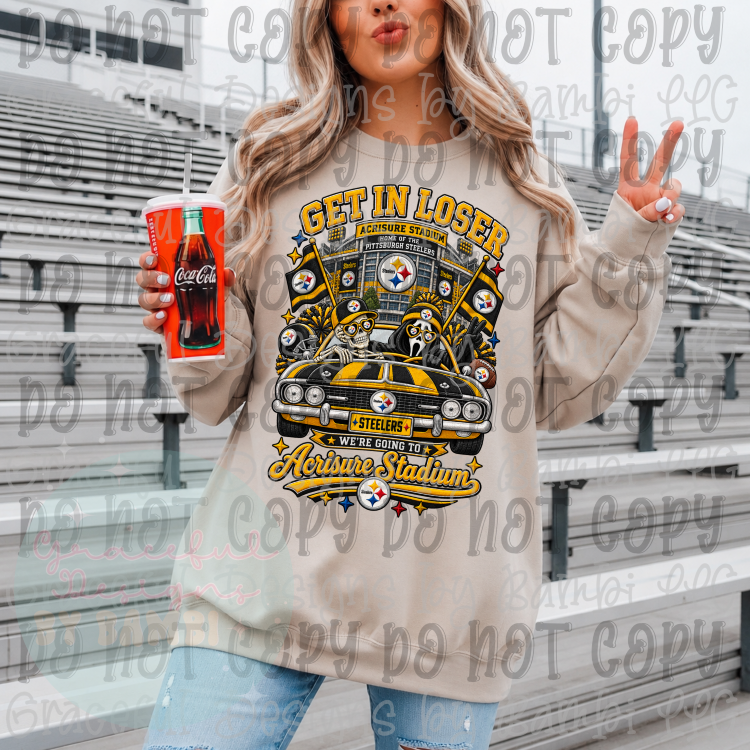 Faux Embroidery Get in Loser Collection