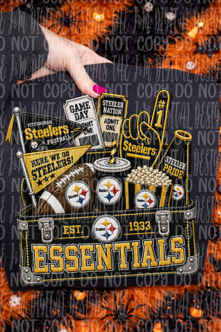Faux Embroidery Toolbox Essentials Football Collection
