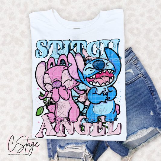 Stitch and Angel