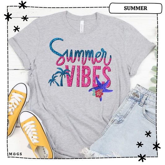 Summer Vibes Grunge with Shells