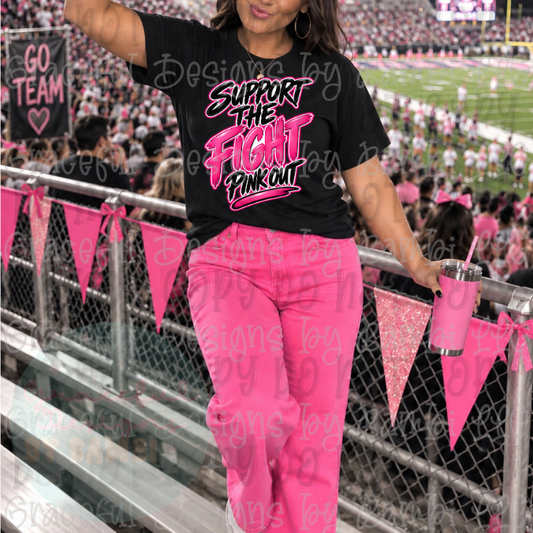 Support the Fight Pink Out Breast Cancer