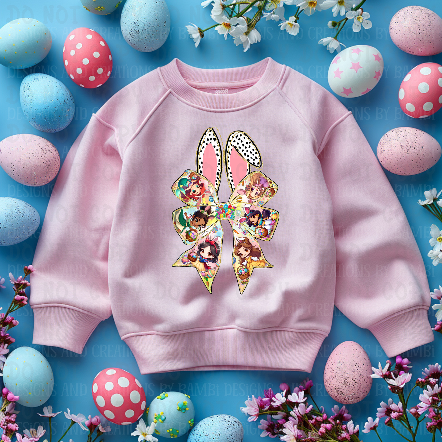 The Baby Princess Easter Bow