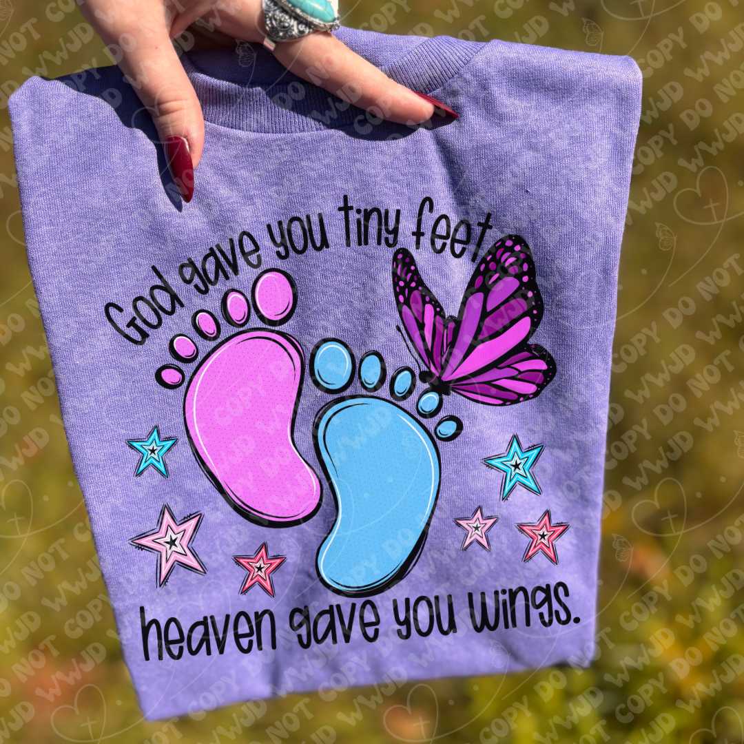 Tiny Feet with Wings