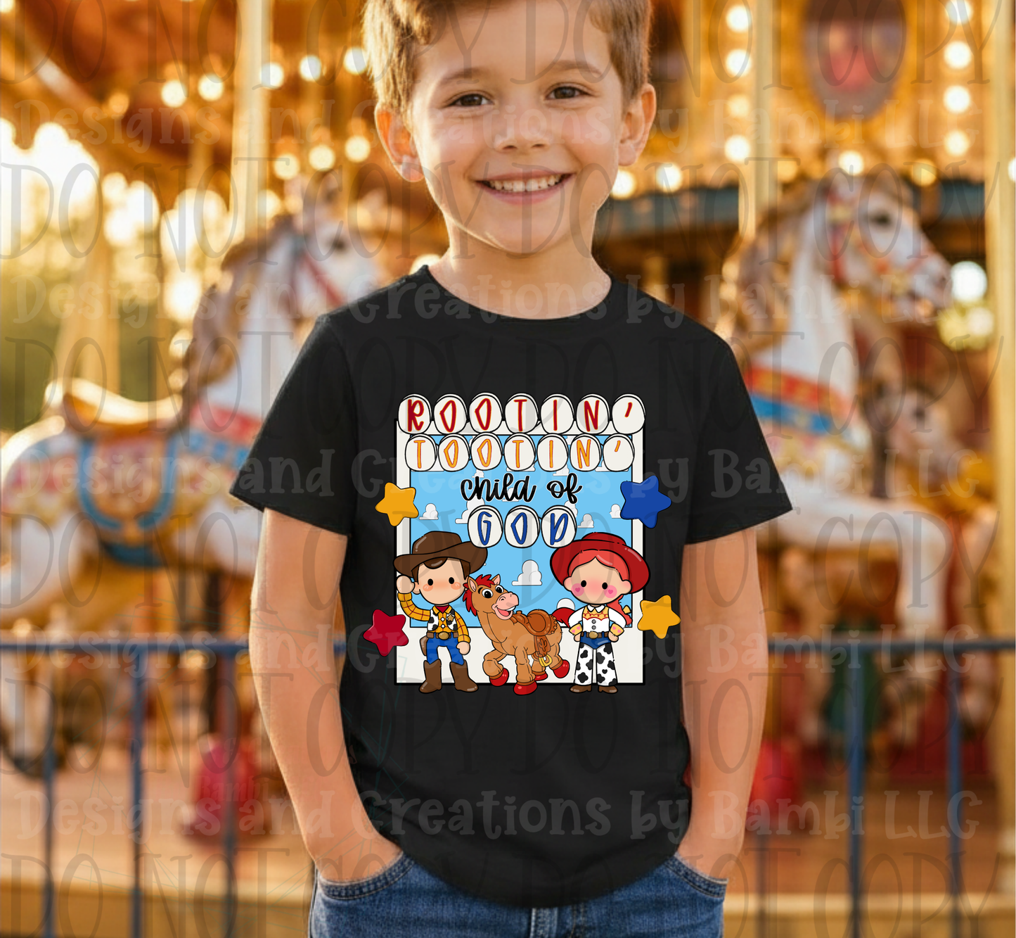 Rootin Tootin Child of God TS