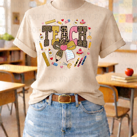 Teach Multi Fonts with Leopard