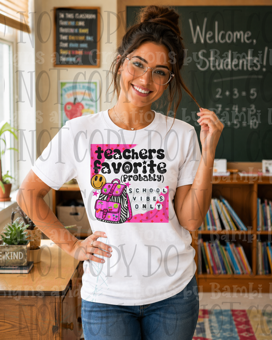Teacher's Favorite