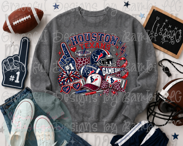 Faux Embroidery/Glitter Mascot Collection