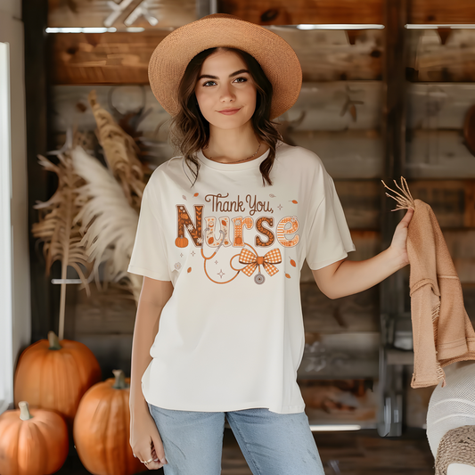 Thank You Fall Themed Nurse