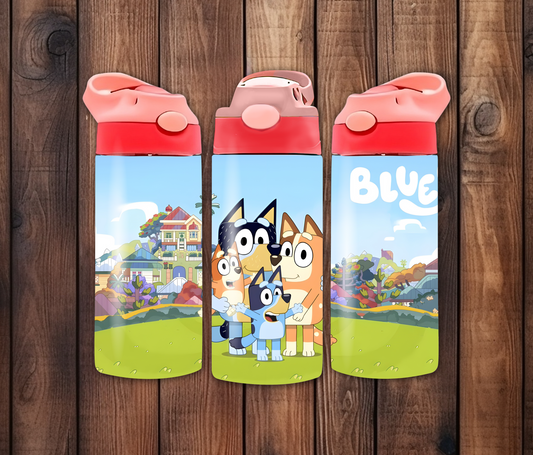 The BD Family 12oz Flip Top Sublimation Tumbler