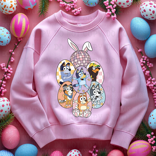 The Blue Dog Easter Eggs