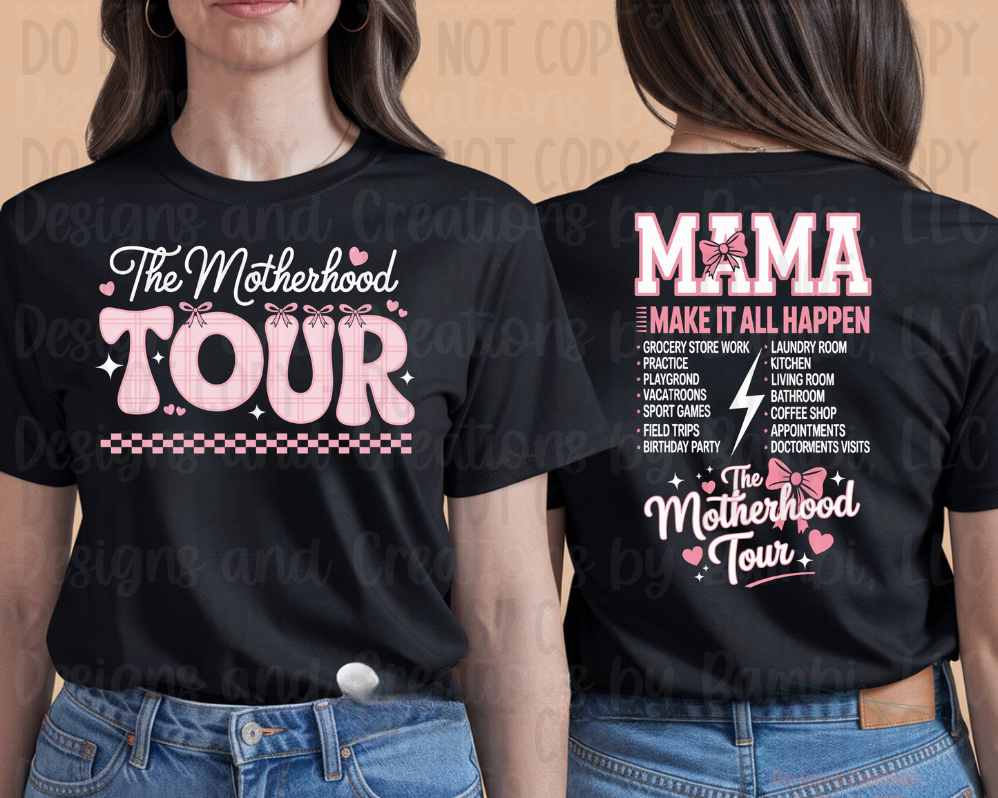 The Motherhood Tour (Front and Back)
